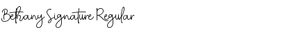 Download Bethany Signature Font Download Bethany Signature Font