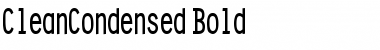 Download CleanCondensed Font Download CleanCondensed Font