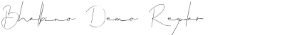 Download Bhalbino Demo Font Download Bhalbino Demo Font