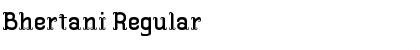 Download Bhertani Font Download Bhertani Font