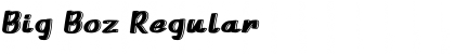 Download Big Boz Font Download Big Boz Font
