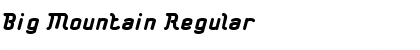 Download Big Mountain Font Download Big Mountain Font