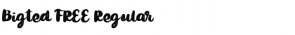 Download Bigted FREE Font Download Bigted FREE Font