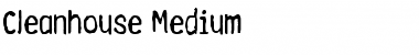 Download Cleanhouse Font Download Cleanhouse Font