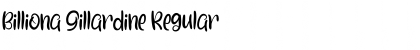 Download Billiona Gillardine Font Download Billiona Gillardine Font