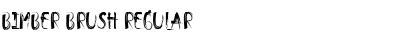 Download Bimber Brush Font Download Bimber Brush Font