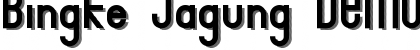 Download Bingke Jagung DEMO Font Download Bingke Jagung DEMO Font