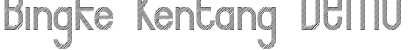 Download Bingke Kentang DEMO Font Download Bingke Kentang DEMO Font