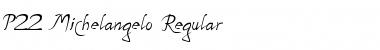 Download P22 Michelangelo Regular Font Download P22 Michelangelo Regular Font