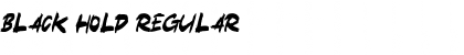 Download Black Hold Font Download Black Hold Font