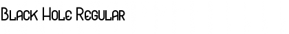 Download Black Hole Font Download Black Hole Font