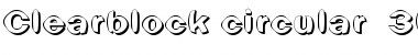 Download Clearblock circular - 3DFX Font Download Clearblock circular - 3DFX Font