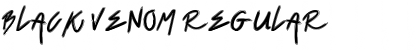 Download Black Venom Font Download Black Venom Font