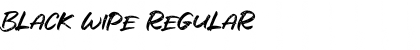 Download Black Wipe Font Download Black Wipe Font