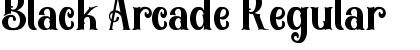 Download Black Arcade Font Download Black Arcade Font