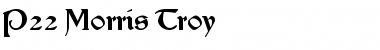 Download P22 Morris Troy Font Download P22 Morris Troy Font