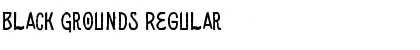 Download Black Grounds Font Download Black Grounds Font