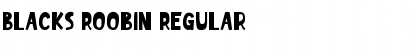 Download Blacks Roobin Font Download Blacks Roobin Font