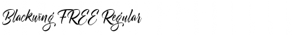 Download Blackwing FREE Font Download Blackwing FREE Font