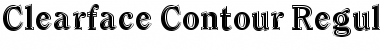 Download Clearface Contour Font Download Clearface Contour Font