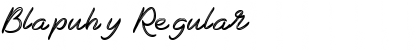 Download Blapuhy Font Download Blapuhy Font