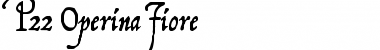 Download P22 Operina Fiore Font Download P22 Operina Fiore Font