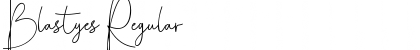 Download Blastyes Font Download Blastyes Font