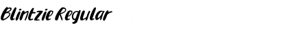 Download Blintzie Font Download Blintzie Font