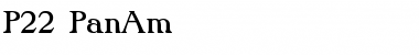 Download P22 PanAm Font Download P22 PanAm Font