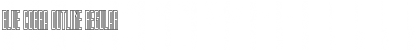 Download Blue Cobra Outline Font Download Blue Cobra Outline Font