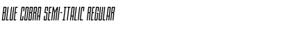 Download Blue Cobra Semi-Italic Font Download Blue Cobra Semi-Italic Font