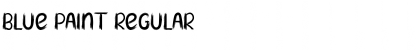 Download Blue Paint Font Download Blue Paint Font