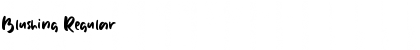 Download Blushing Font Download Blushing Font
