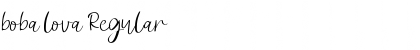 Download boba lova Font Download boba lova Font