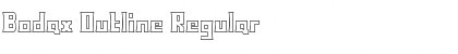 Download Bodax Outline Font Download Bodax Outline Font