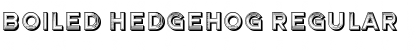 Download Boiled Hedgehog Font Download Boiled Hedgehog Font