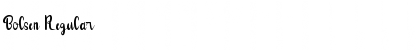 Download Bolsen Font Download Bolsen Font