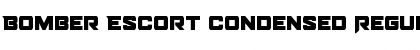 Download Bomber Escort Condensed Font Download Bomber Escort Condensed Font