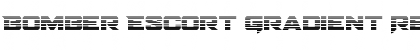Download Bomber Escort Gradient Font Download Bomber Escort Gradient Font