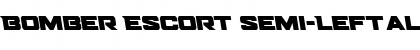 Download Bomber Escort Semi-Leftalic Font Download Bomber Escort Semi-Leftalic Font