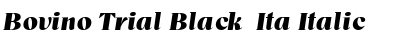 Download Bovino Trial Black Ita Font Download Bovino Trial Black Ita Font