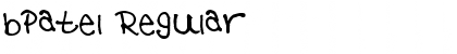 Download bpatel Font Download bpatel Font