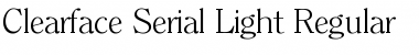 Download Clearface-Serial-Light Font Download Clearface-Serial-Light Font