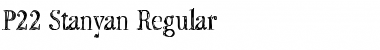 Download P22 Stanyan Regular Font Download P22 Stanyan Regular Font