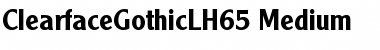 Download ClearfaceGothicLH65-Medium Font Download ClearfaceGothicLH65-Medium Font