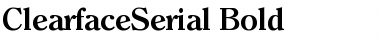 Download ClearfaceSerial Font Download ClearfaceSerial Font
