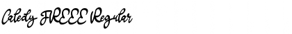 Download Caledy FREEE Font Download Caledy FREEE Font