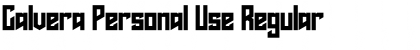 Download Calvera Personal Use Font Download Calvera Personal Use Font