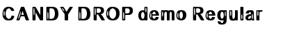 Download CANDY DROP demo Font Download CANDY DROP demo Font