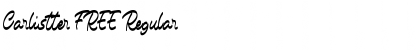 Download Carlistter FREE Font Download Carlistter FREE Font